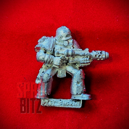 Nurgle Plague Marine (Metal OOP)