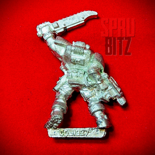 Space Marine Scout Sergeant (metal OOP)