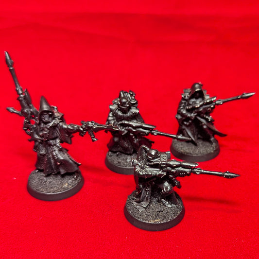 Eldar Aeldari Rangers x4 (metal OOP) undercoated black