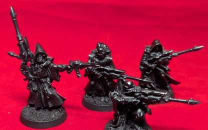 Eldar Aeldari Rangers x4 (metal OOP) undercoated black