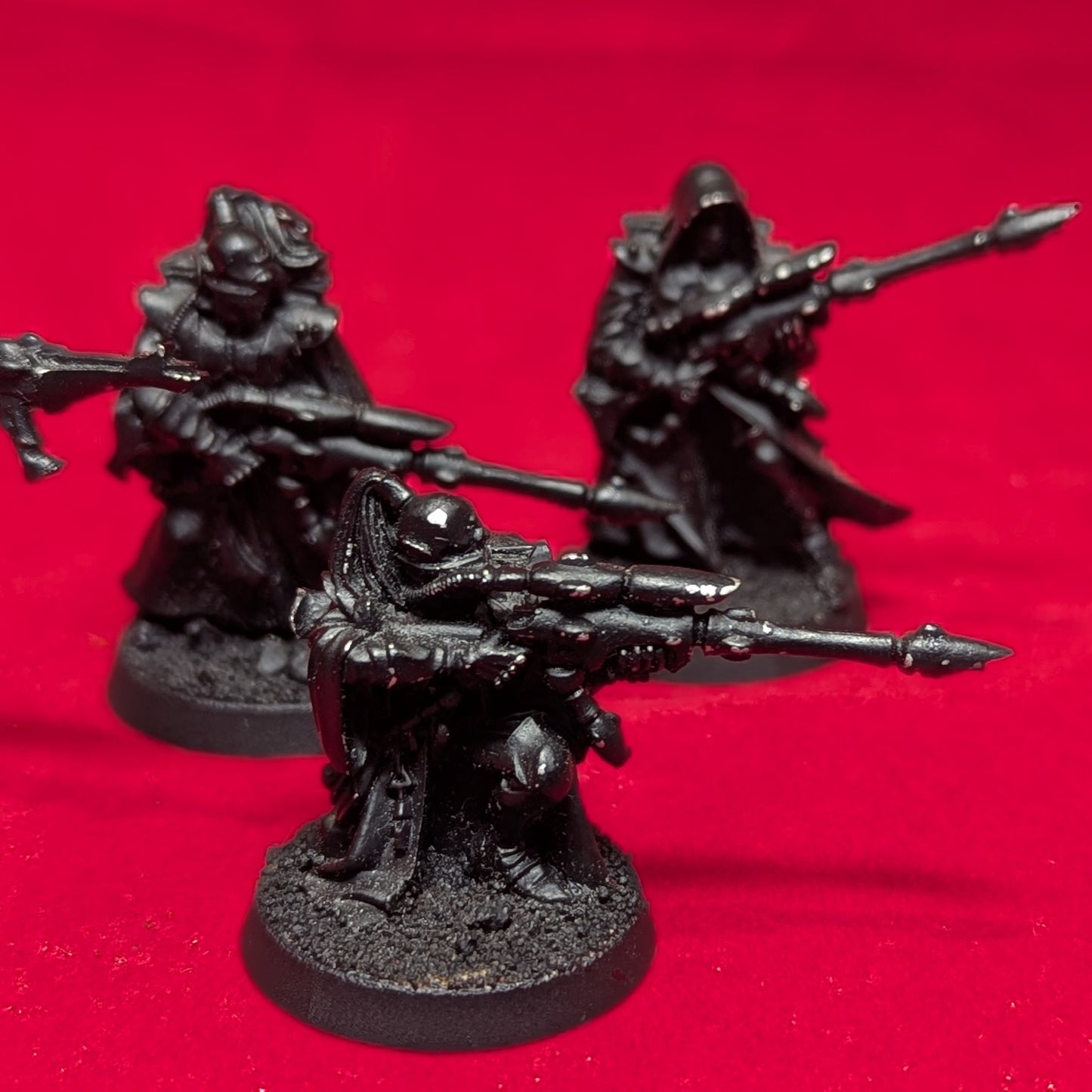 Eldar Aeldari Rangers x4 (metal OOP) undercoated black
