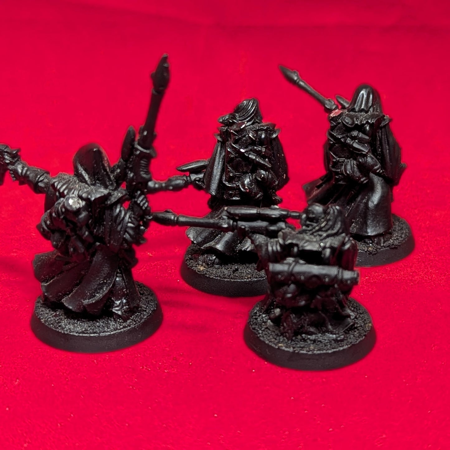 Eldar Aeldari Rangers x4 (metal OOP) undercoated black