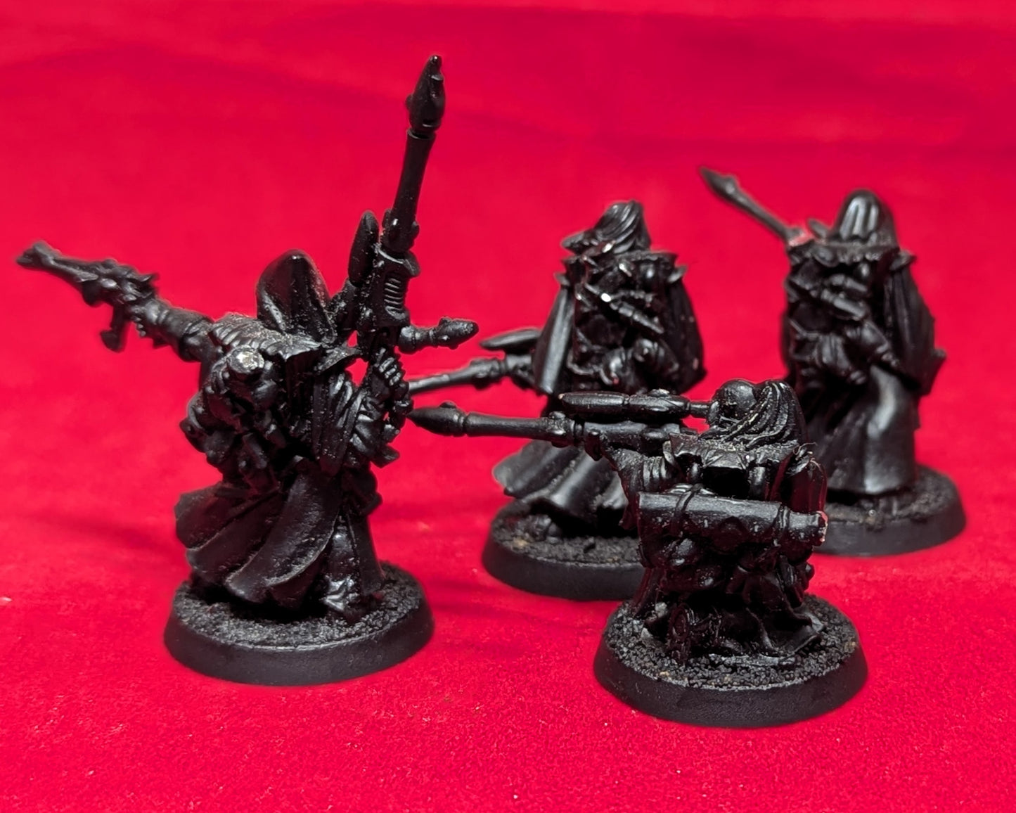 Eldar Aeldari Rangers x4 (metal OOP) undercoated black