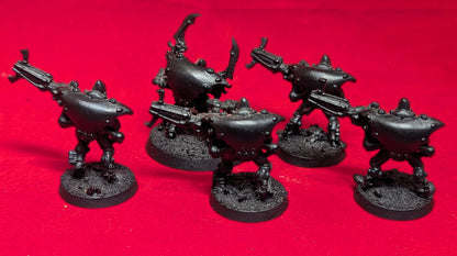 Eldar Aeldari Warp Spiders x5 (metal OOP) undercoated black