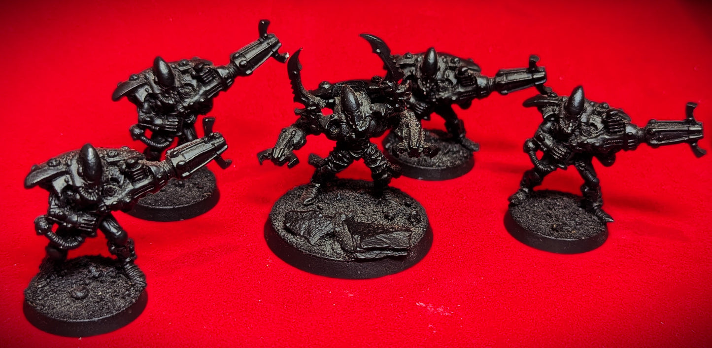Eldar Aeldari Warp Spiders x5 (metal OOP) undercoated black