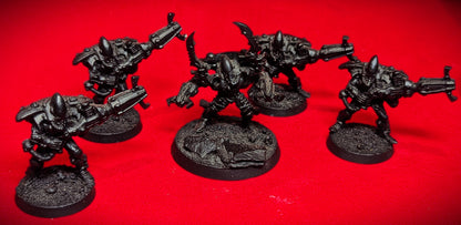 Eldar Aeldari Warp Spiders x5 (metal OOP) undercoated black