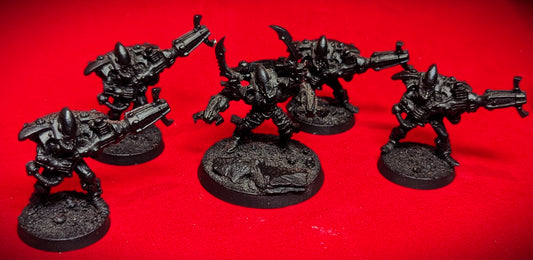 Eldar Aeldari Warp Spiders x5 (metal OOP) undercoated black