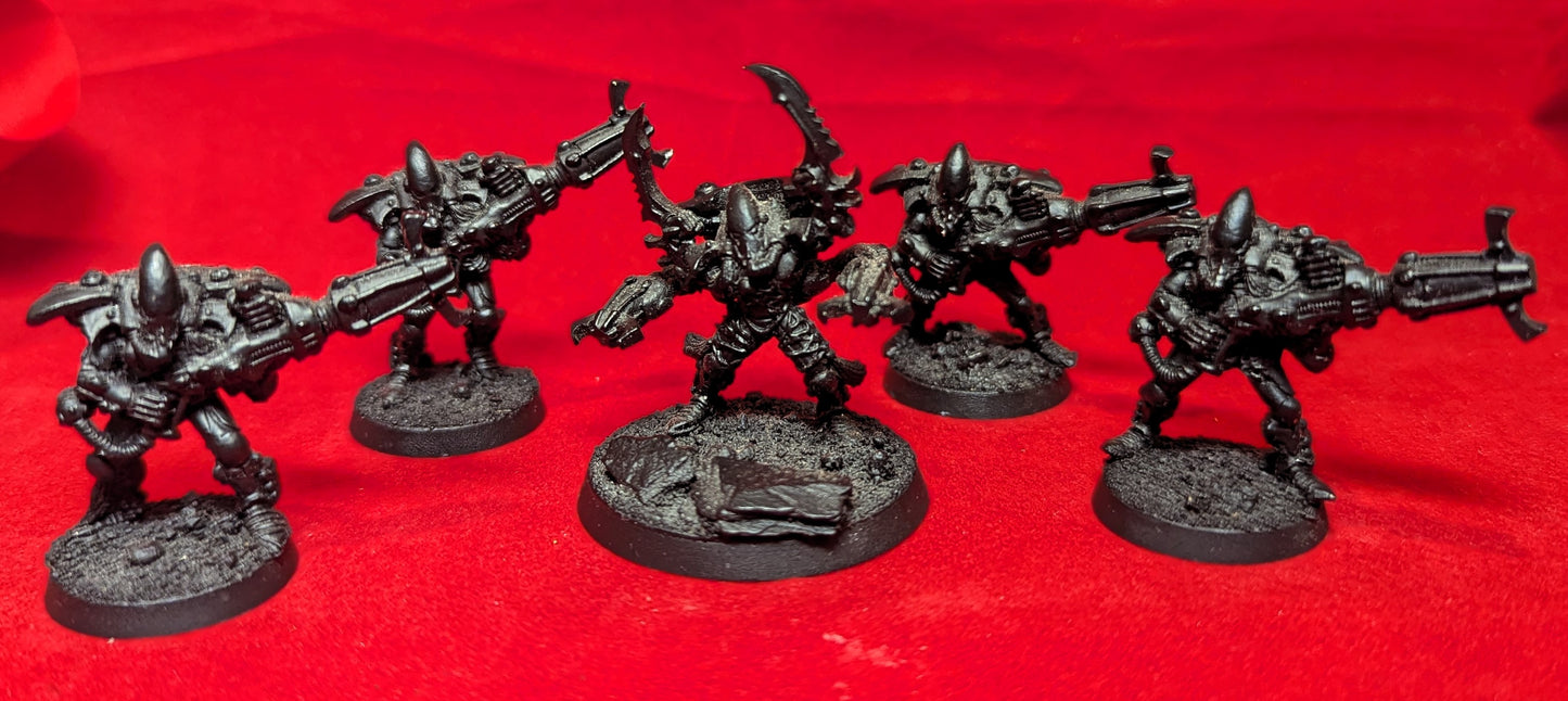 Eldar Aeldari Warp Spiders x5 (metal OOP) undercoated black