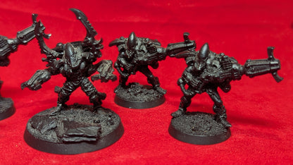 Eldar Aeldari Warp Spiders x5 (metal OOP) undercoated black