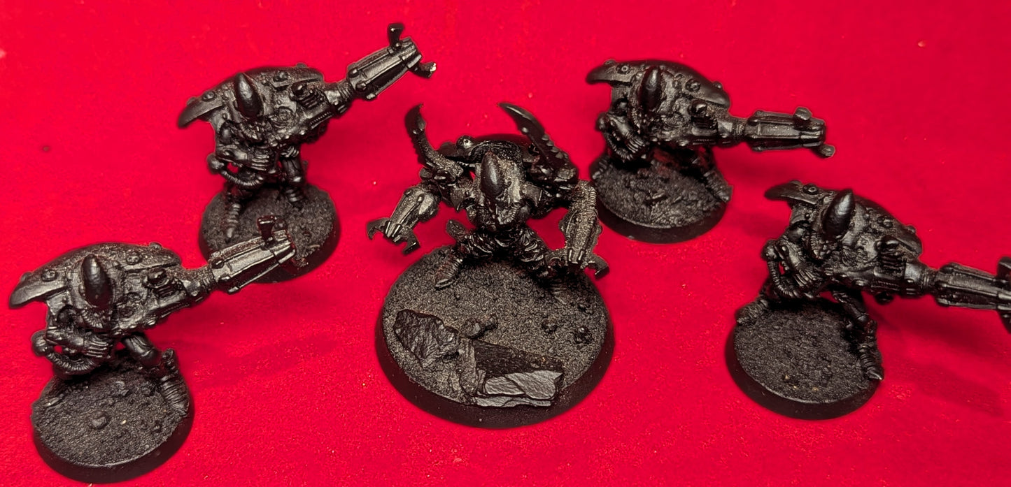 Eldar Aeldari Warp Spiders x5 (metal OOP) undercoated black