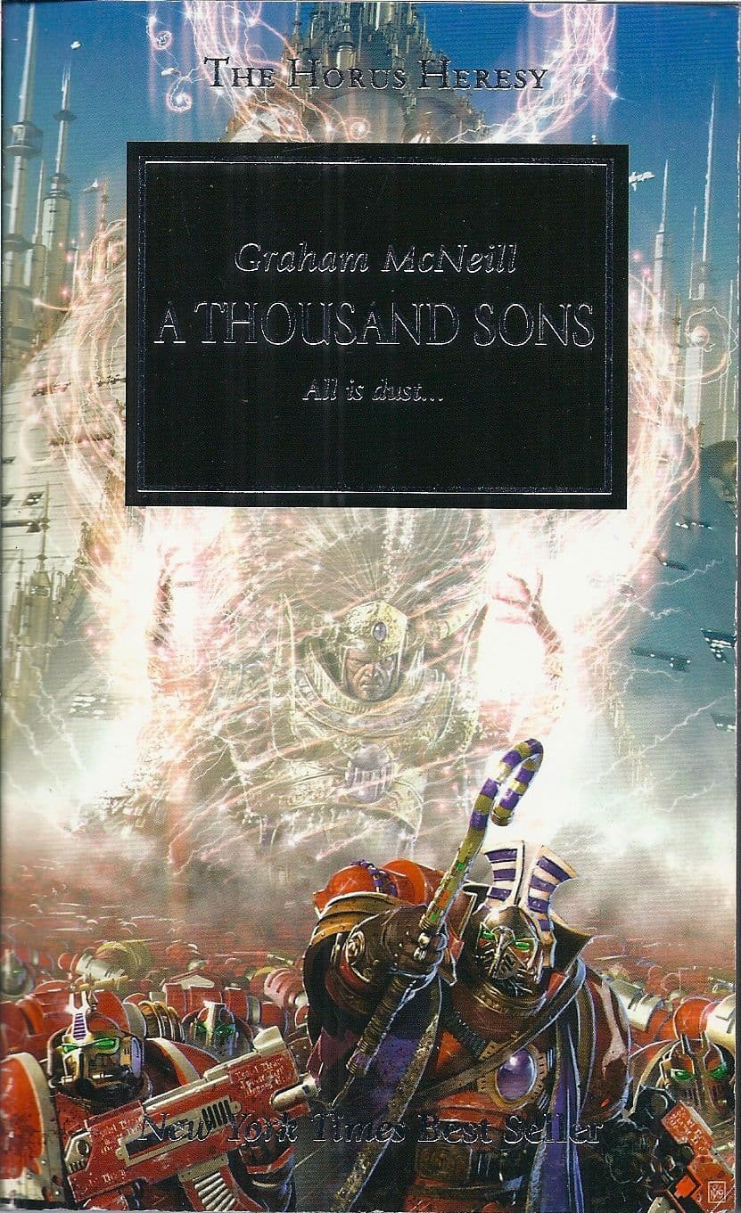 A Thousand Sons by Graham McNeill Horus Heresy book 12 Silver Edition paperback 40k