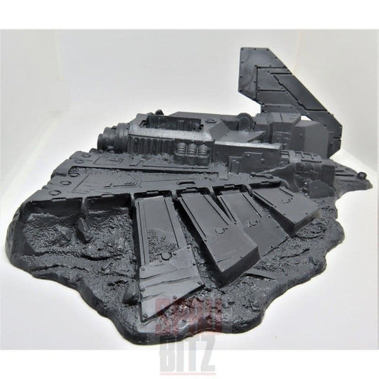 Battle For Macragge Crashed Imperial Aquila Shuttle Terrain 2-piece