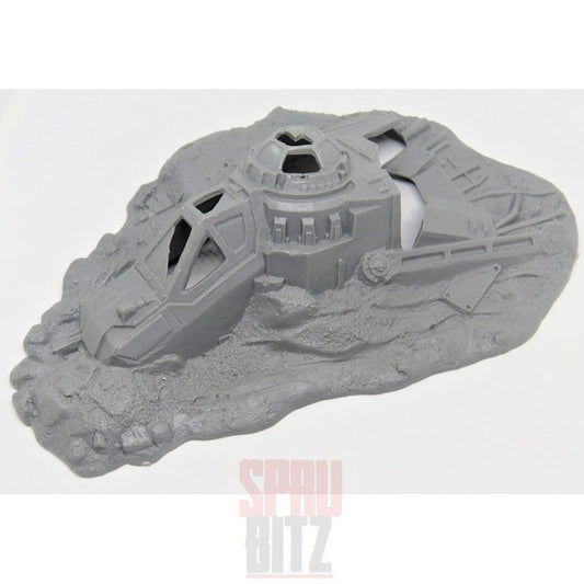 Battle For Macragge Crashed Imperial Aquila Shuttle Terrain Cockpit