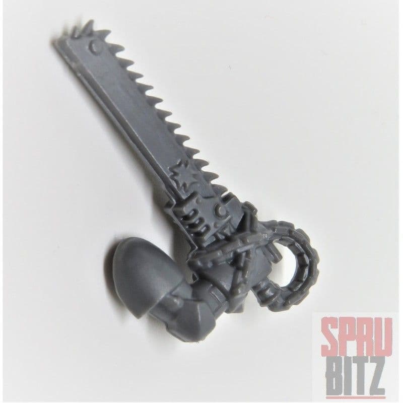 Black Templar Chainsword right arm