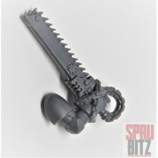 Black Templar Chainsword right arm