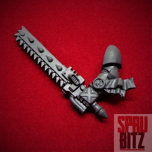 Blood Angel Death Company Left Arm Chainsword (B)