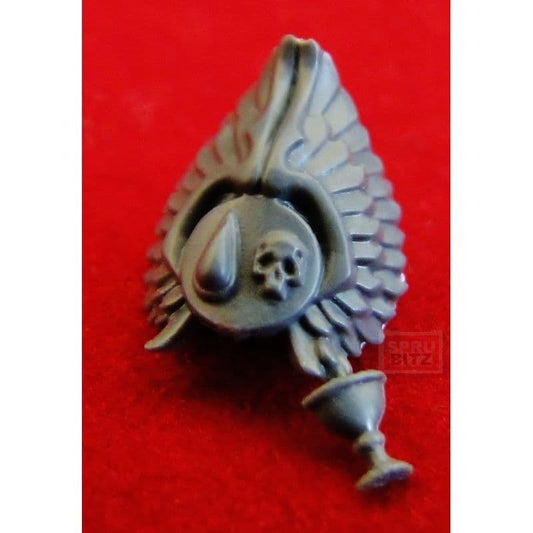 Blood Angel Sanguinary Guard Winged Shoulder Pad (drip & skull)