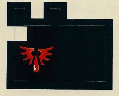 Blood Angels peel-off Banner (1994)