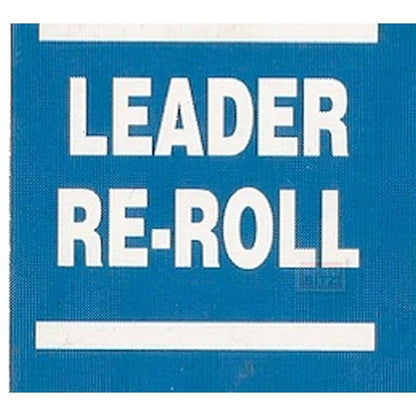 Blood Bowl Leader Re-Roll Re Roll Counter Card Blue