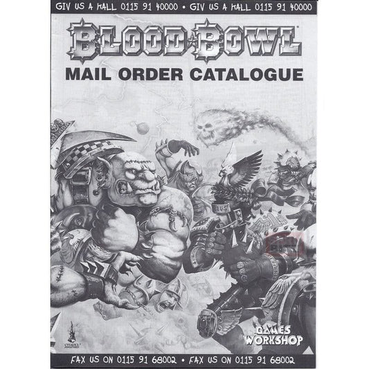 Blood Bowl Mail Order Catalogue 1998 Bloodbowl