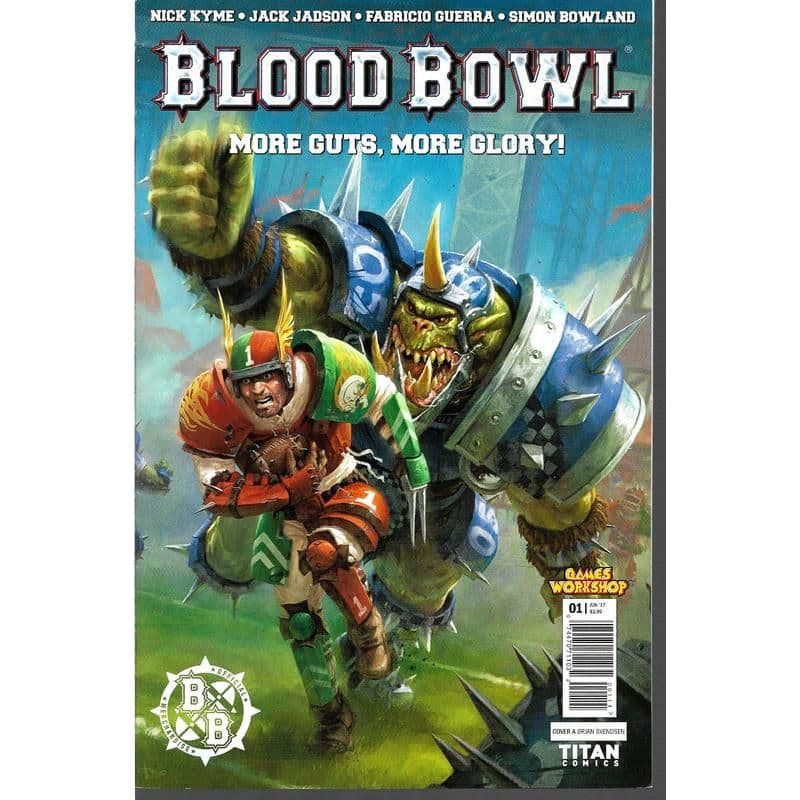 Blood Bowl More Guts, More Glory! #1 Comic Cover A