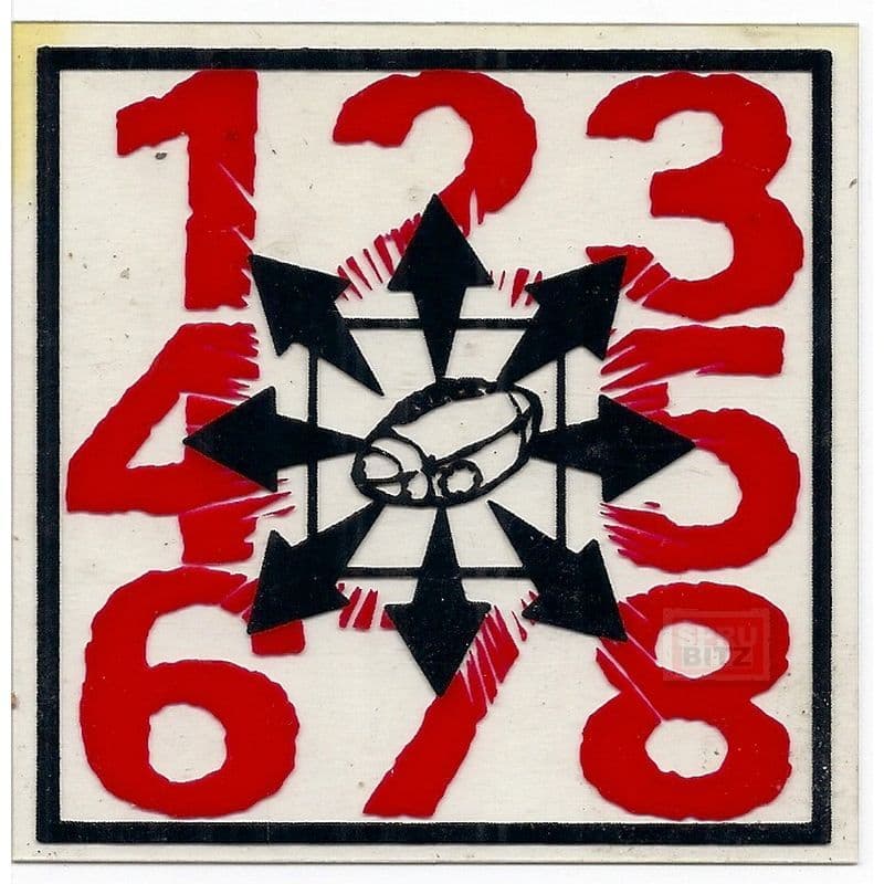 Bloodbowl Blood Bowl Scatter Template