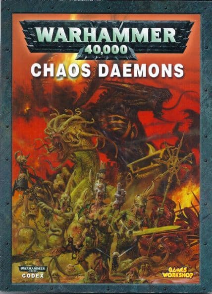 Chaos Daemons Codex rulebook (2007)