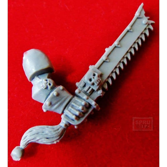 Chaos Khorne Berzerkers right arm with Chainsword