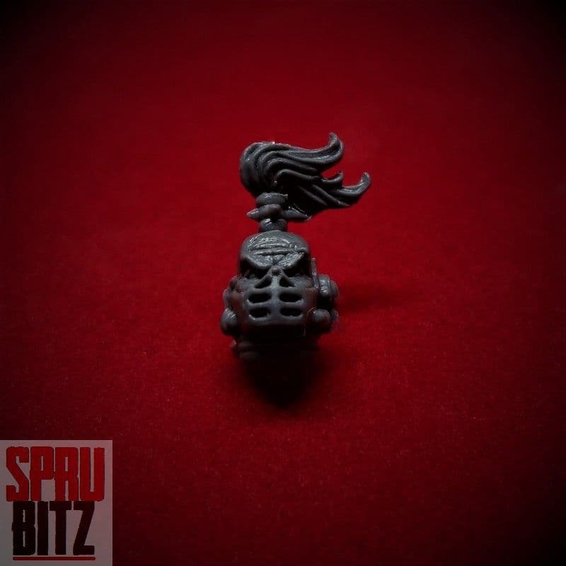 Chaos Motorbike Bike Biker Helmet Head (Top Knot)