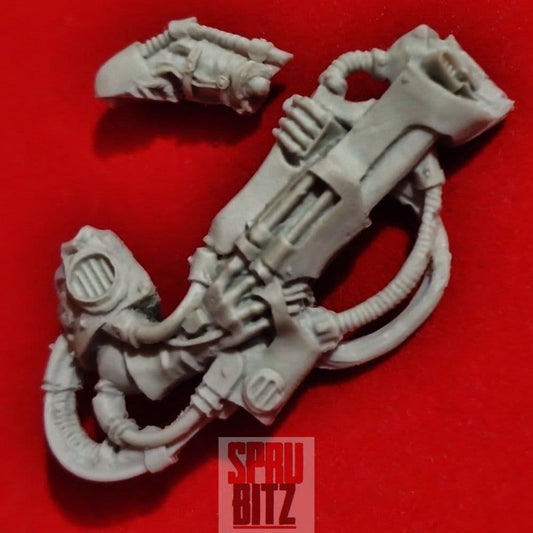 Chaos Noise Marine Emperors Children Sonic Blaster and arm (Finecast)