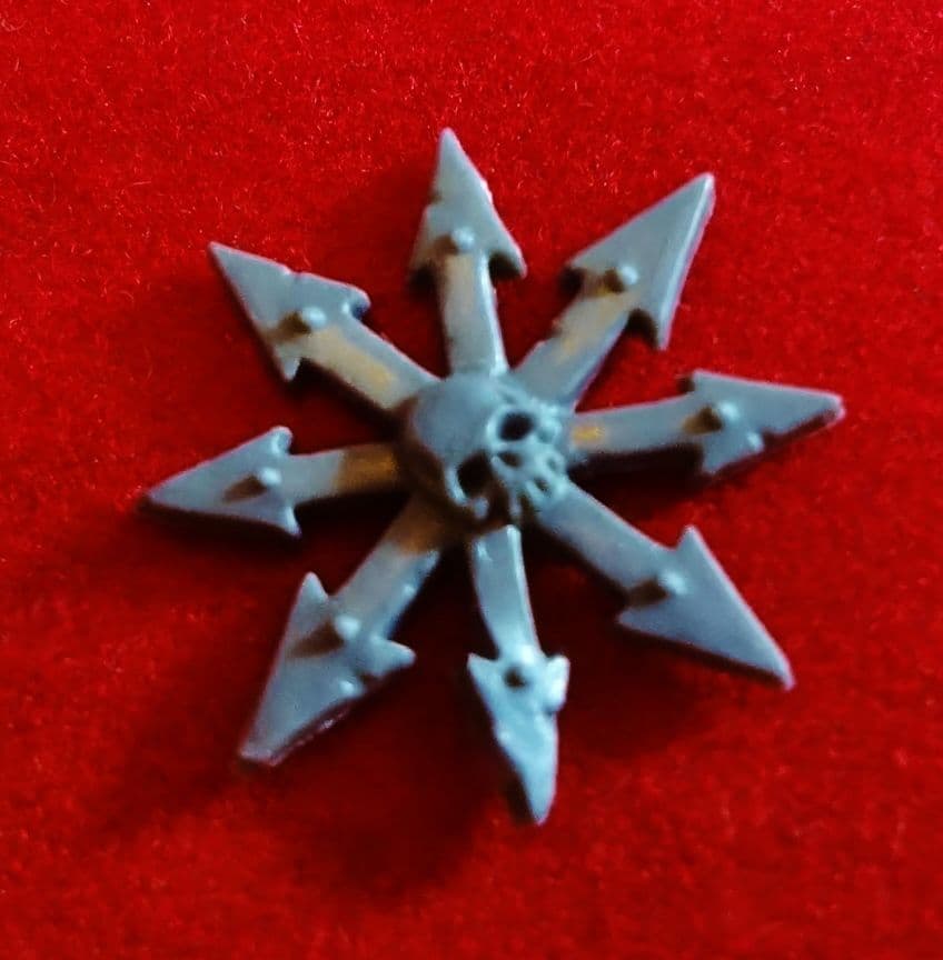 Chaos Rhino Tank Vehicle 8 Pointed Star Icon (A)