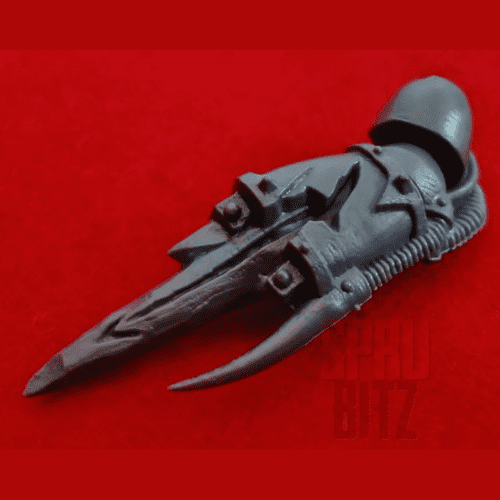 Chaos Space Marine Possessed Left Arm Spike C