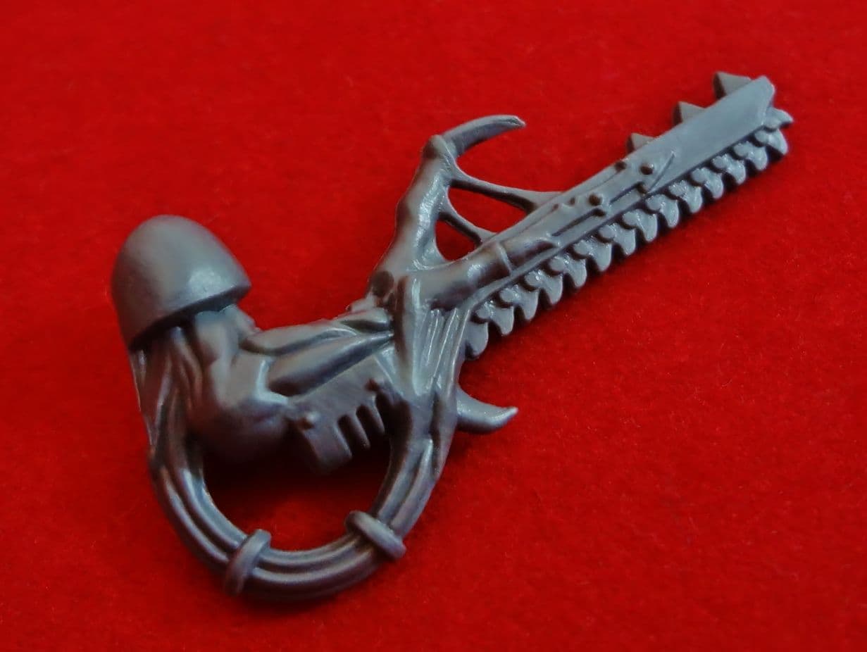 Chaos Space Marine Possessed Right Arm Chainsword B
