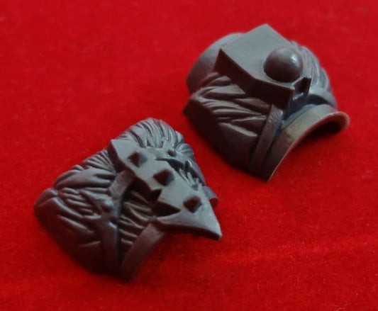 Chaos Space Marine Possessed Torso front and back (A)