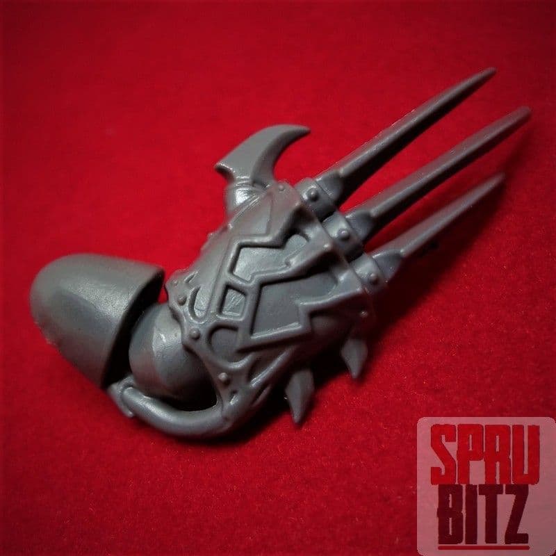 Chaos Space Marine Raptors Warp Talons Right Arm Lightning Claw (D)