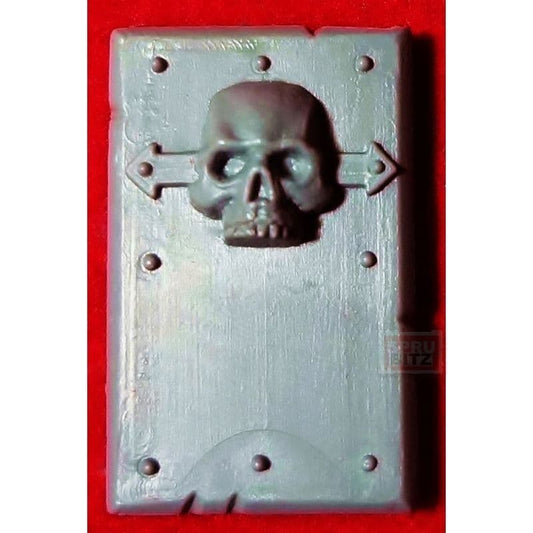 Chaos Space Marine Tank Vehicle Plate skull (A)