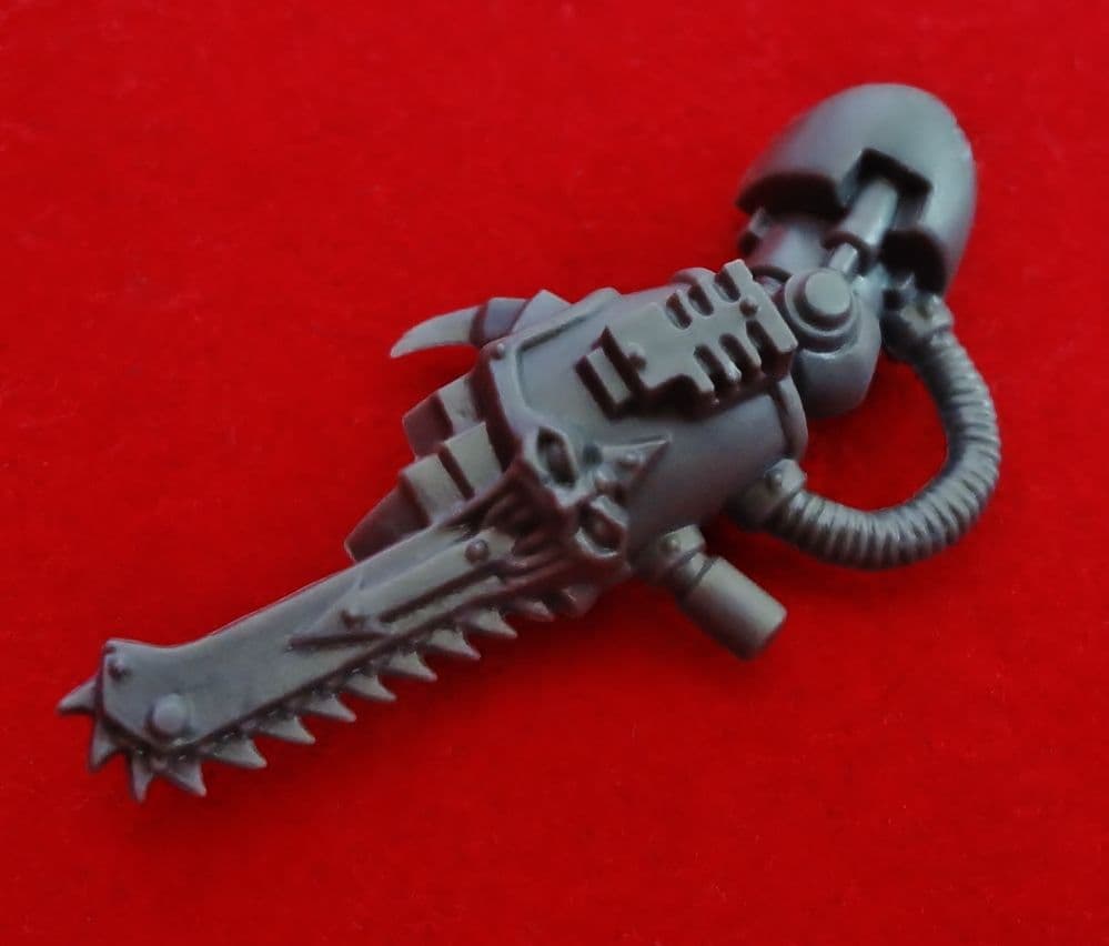 Chaos Space Marine Terminator left arm Power Fist chainfist