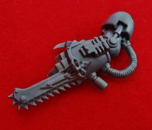 Chaos Space Marine Terminator left arm Power Fist chainfist