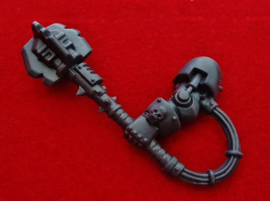 Chaos Space Marine Terminators left arm Power Mace Maul