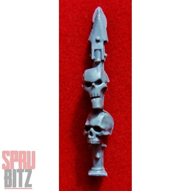 Chaos Space Marine Vehicle Head on Spike (Necron)