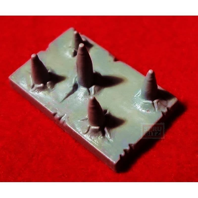 Chaos Space Marine Vehicle Plate spike spikes