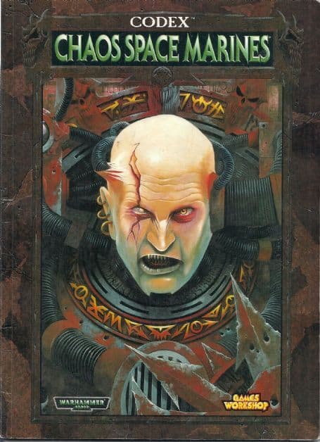 Chaos Space Marines Codex rulebook (1999)
