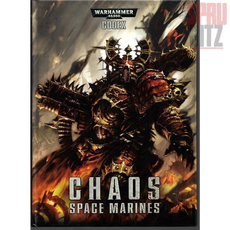 Chaos Space Marines Codex Rulebook 2012 Hardback