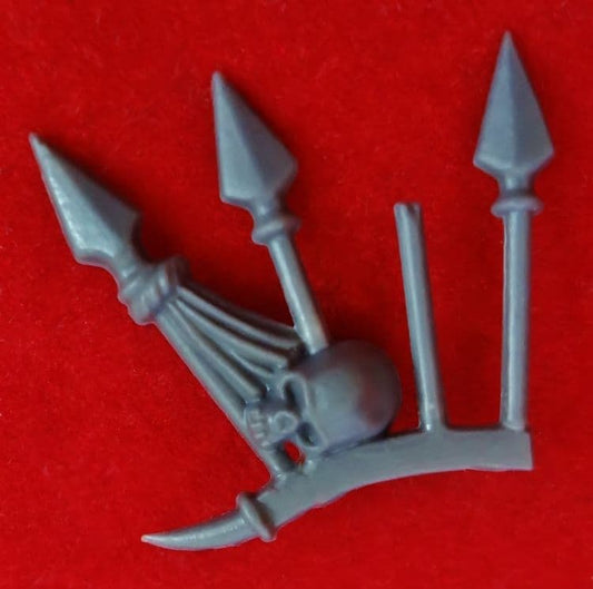 Chaos Terminators Hood Spikes Trophy Rack (D) skull