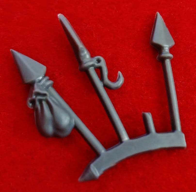 Chaos Terminators Hood Spikes Trophy Rack (H)