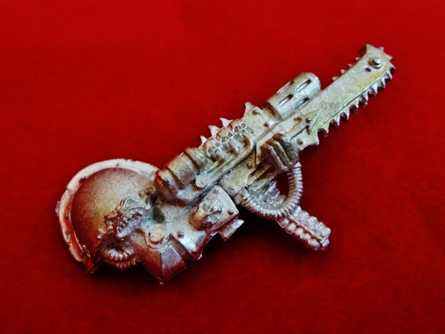 Chaos Terminators right arm Melta Chain Gun (metal OOP) x1