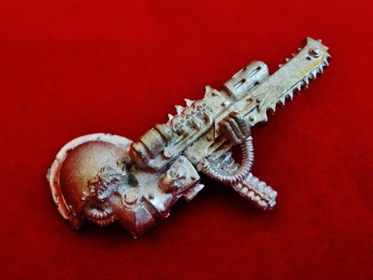 Chaos Terminators right arm Melta Chain Gun (metal OOP) x1