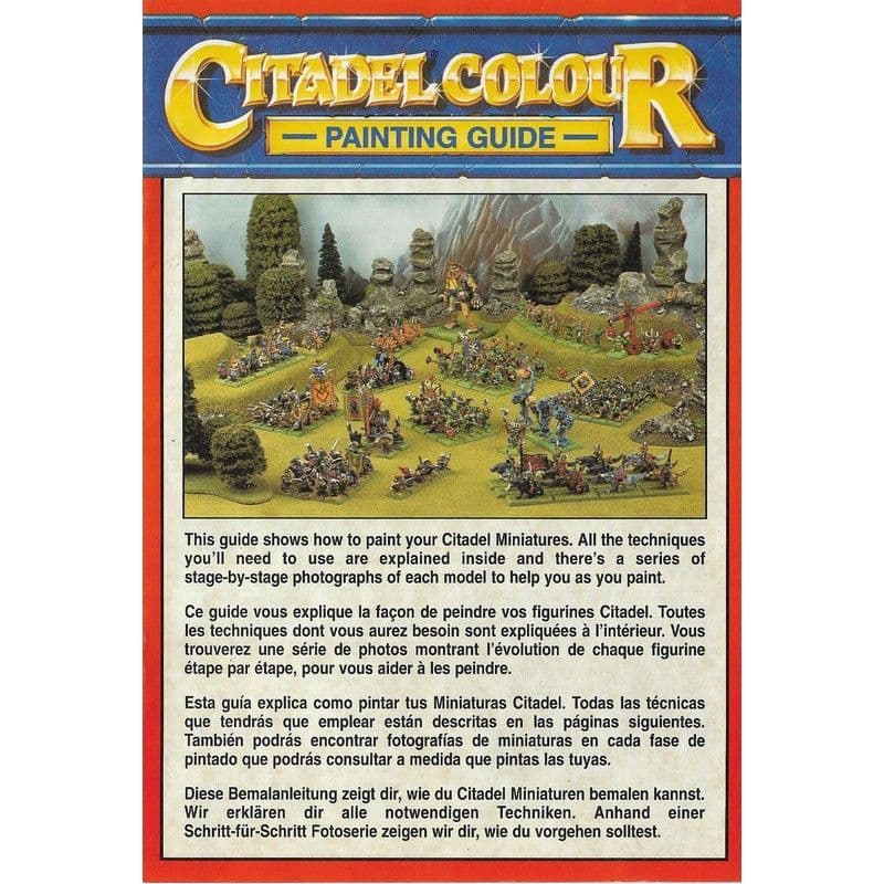 Citadel Colour Painting Guide Pamphlet (1994)