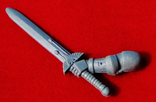 Command Squad Company Champion Power Sword Powersword Left Arm