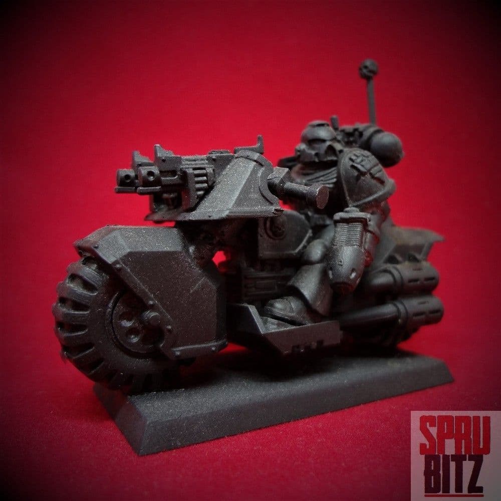 Crimson Imperial Fist Biker Ready-to-Paint